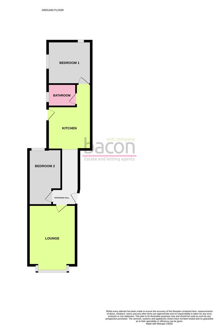 Floor Plan | Flat | Eriswell Road, Worthing | Sold - Subject to Contract